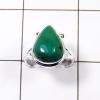 Ring Size- 9 Natural Tibet Turquoise Gemstone Cab A Ring - BSR130- AAUG22 A Cab Pan Tibet Turquoise Solid 925 Sterling Silver Ha